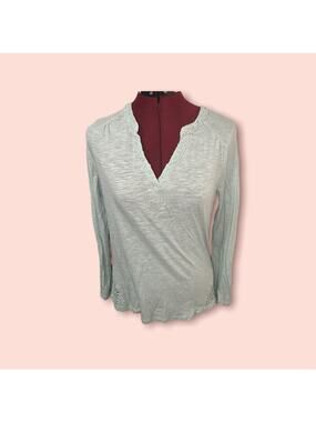 Size Small light Green American Rag flowy blouse.
